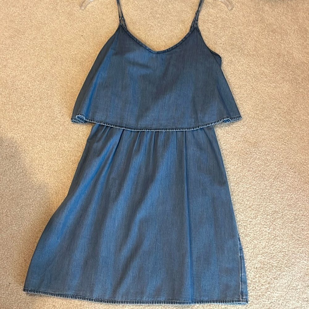 Old navy denim dress XS